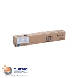 Toner Cyan Estándar Xerox (006R01520) para las impresoras modelos: Workcentre WC 7525; Workcentre WC 7530; Workcentre WC 7545; Workcentre WC 7556