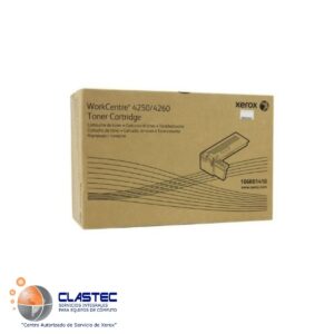 Toner Negro Estándar Xerox (106R01410) para las impresoras modelos: Workcentre WC 4260; Workcentre WC 4250