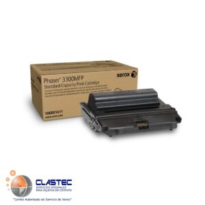 Toner Negro Estándar Xerox (106R01411) para las impresoras modelos: Phaser 3300