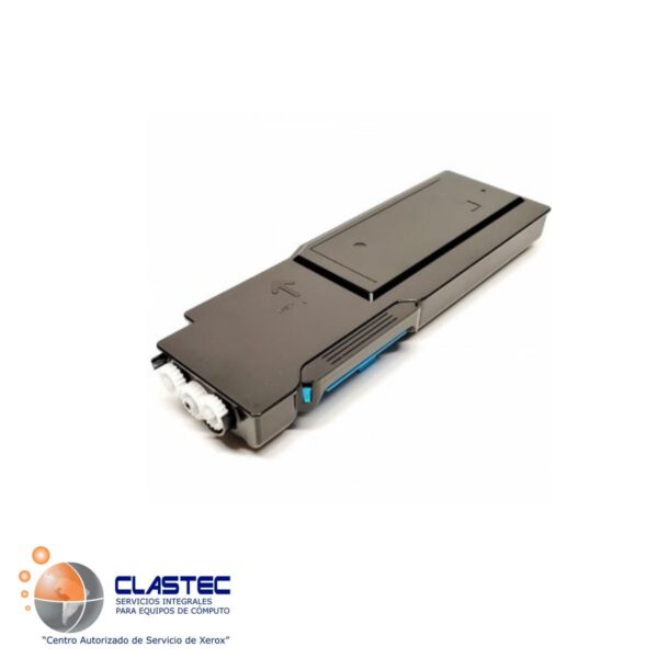 Toner Cyan Alta capacidad Xerox (106R02233) para las impresoras modelos: Phaser 6600; Workcentre WC 6605