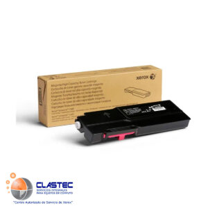 Toner Magenta de Alta capacidad Xerox (106R03523) para las impresoras modelos: Versalink C400; Versalink C405