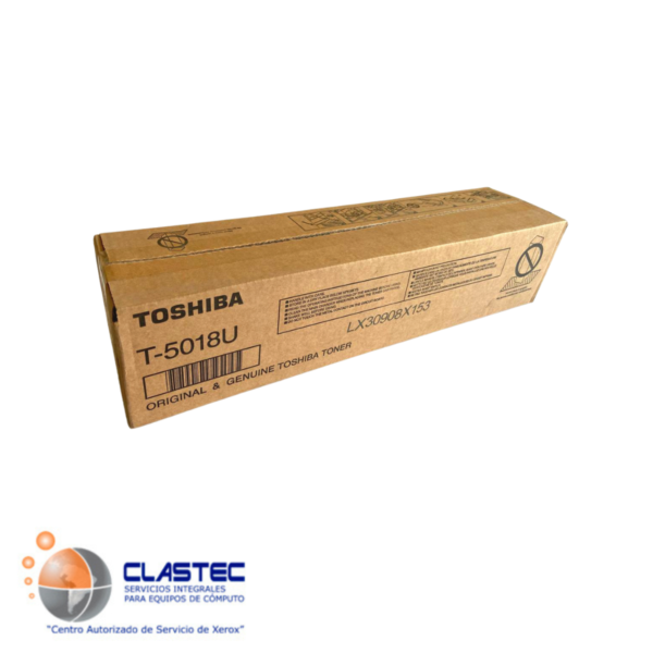 Cartucho Toner Negro Toshiba (T-5018) para las impresoras modelos: E Studio 2518A, E Studio 3018A, E Studio 3518A, E Studio 4518A, E Studio 5018A - Imagen 2